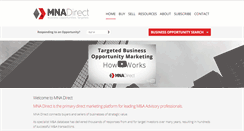 Desktop Screenshot of mnadirect.com